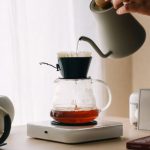 Chemex Coffee Brewing - A Person Brewing Pour Over Coffee