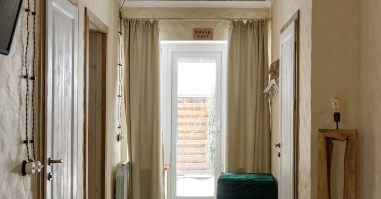 Rustic Style - Hallway in a Boho Style Apartment